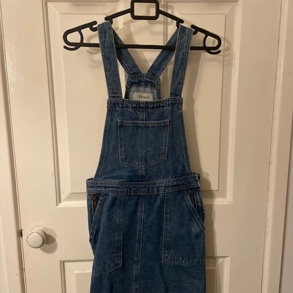 Denim&Co Blue Overall Dress